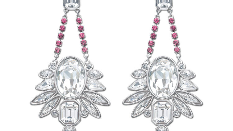 Swarovski chandelier earrings, $150