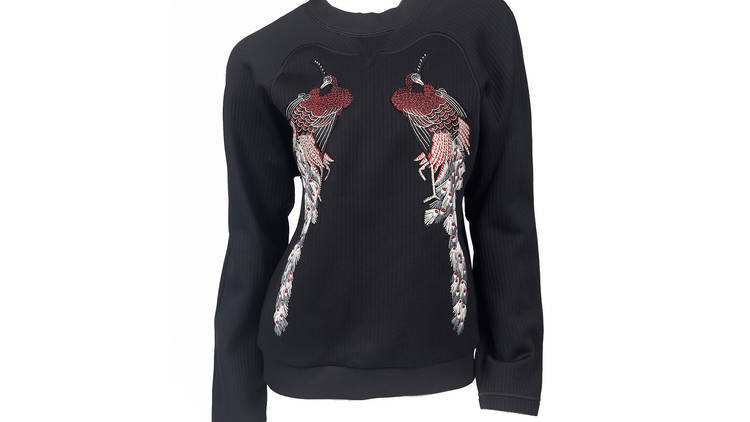 Proenza Schouler parrot-emblazoned pullover, $565 (was $1,895)