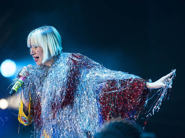 Karen O + Danger Mouse Yeah Yeah Yeahs at Coachella 2013, Weekend 2, Day 1