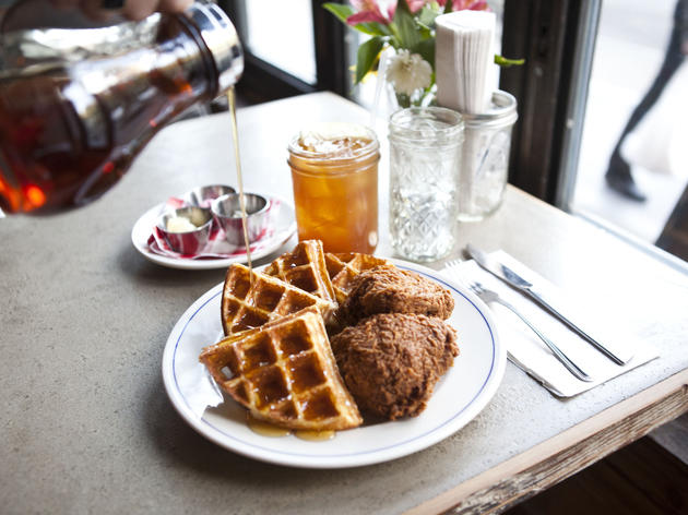 Best chicken and waffles in harlem