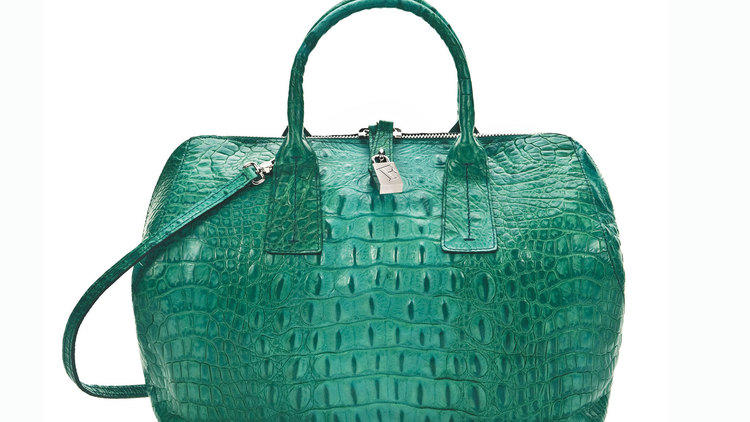 Furla croc-print handbag, $215 (was $478)