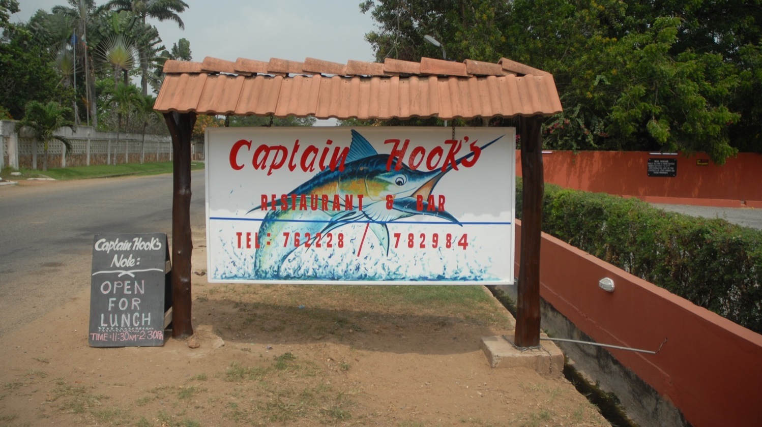 Captain Hook's Restaurant  Restaurants in Cantonments, Accra