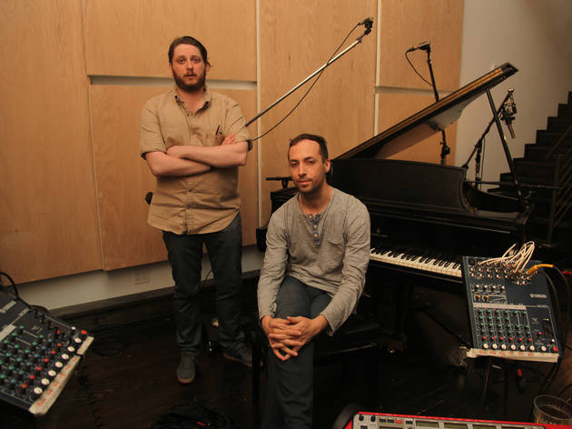 Tim Hecker Daniel Lopatin, left, and Tim Hecker