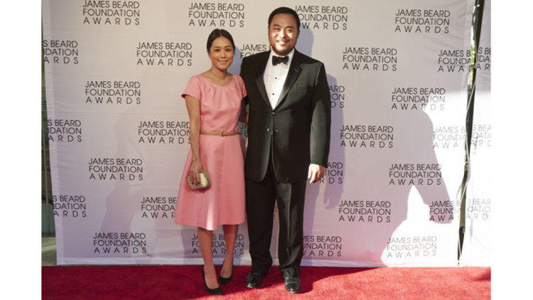 David Chang at the James Beard Foundation Awards