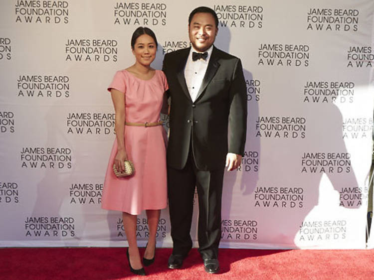 David Chang at the James Beard Foundation Awards