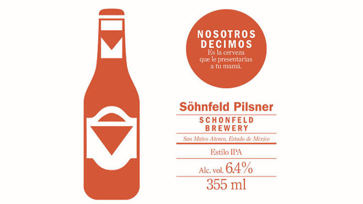 Söhnfeld Pilsner (Arte: Diana Urbano)