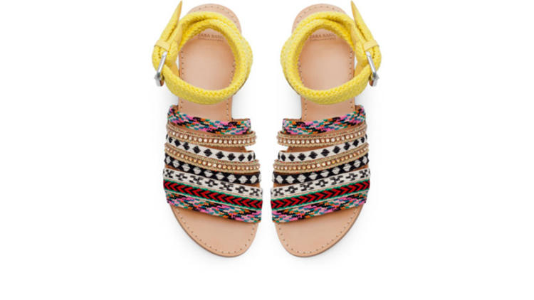 12. Ethnic sandals