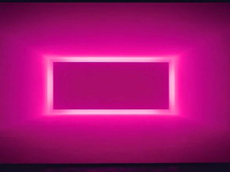 You can see James Turrell artworks all over town.
