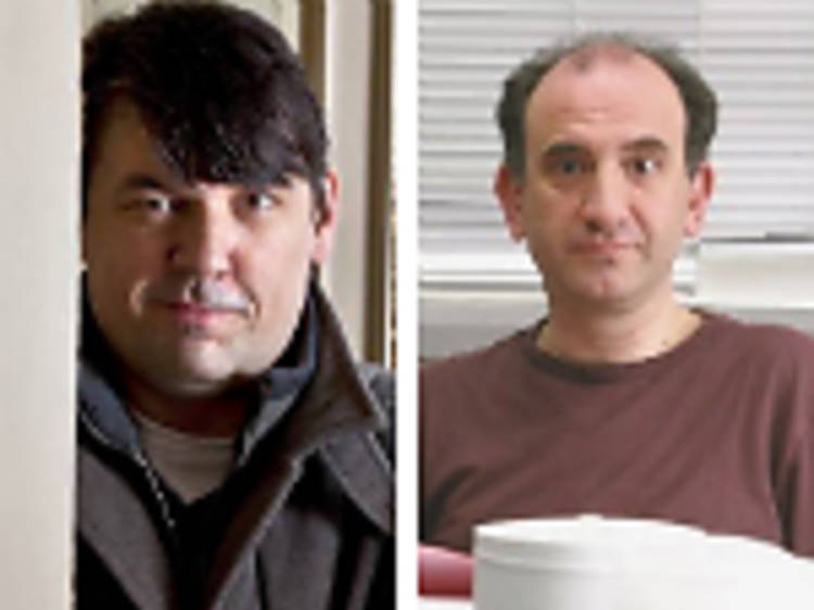 Armando Iannucci and Graham Linehan