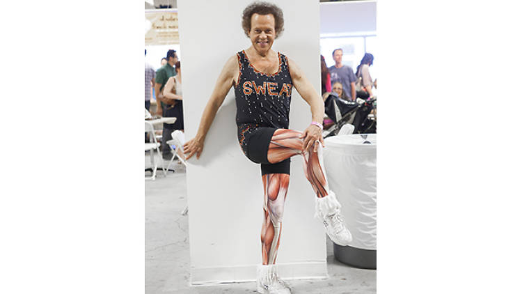 The last time we say Richard Simmons, at Unique LA in 2013