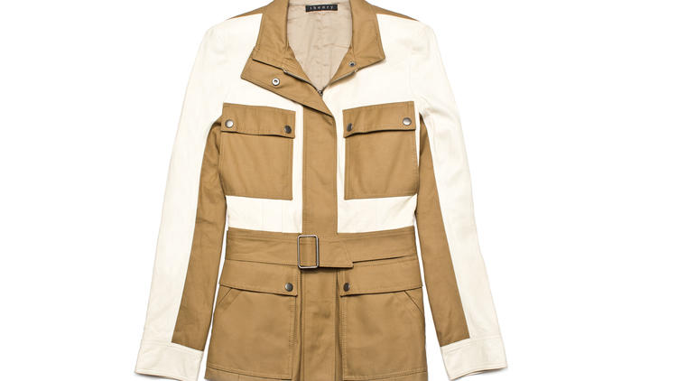 Theory women’s jacket, $139 (was $385)