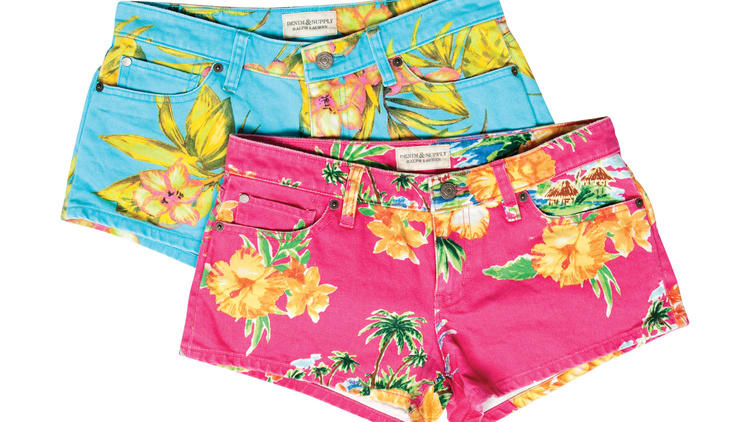 Denim & Supply Ralph Lauren floral shorts, $70 each