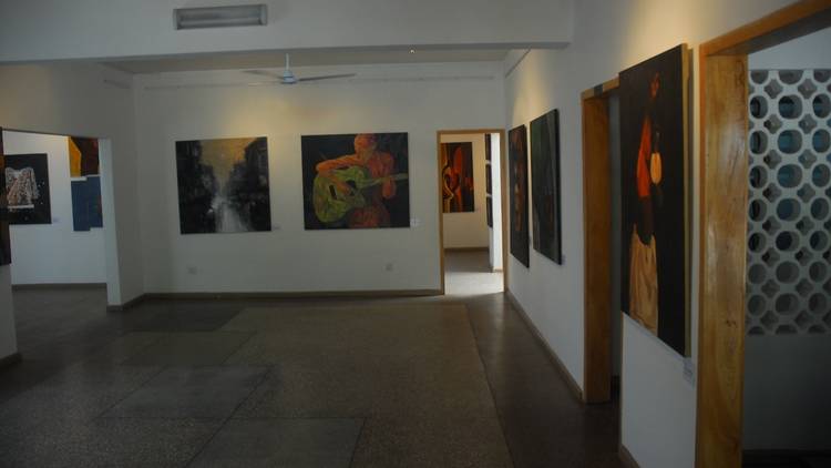 See Ghanaian art at the Nubuke Foundation