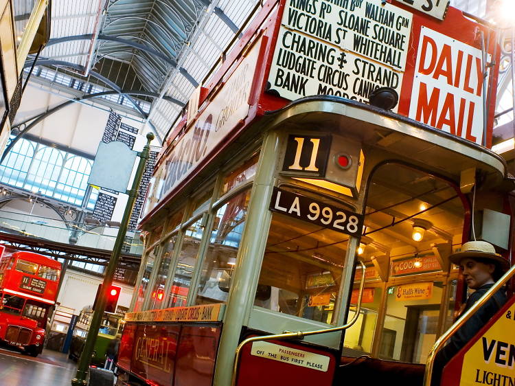 Sail the Thames Nipper at the London Transport Museum