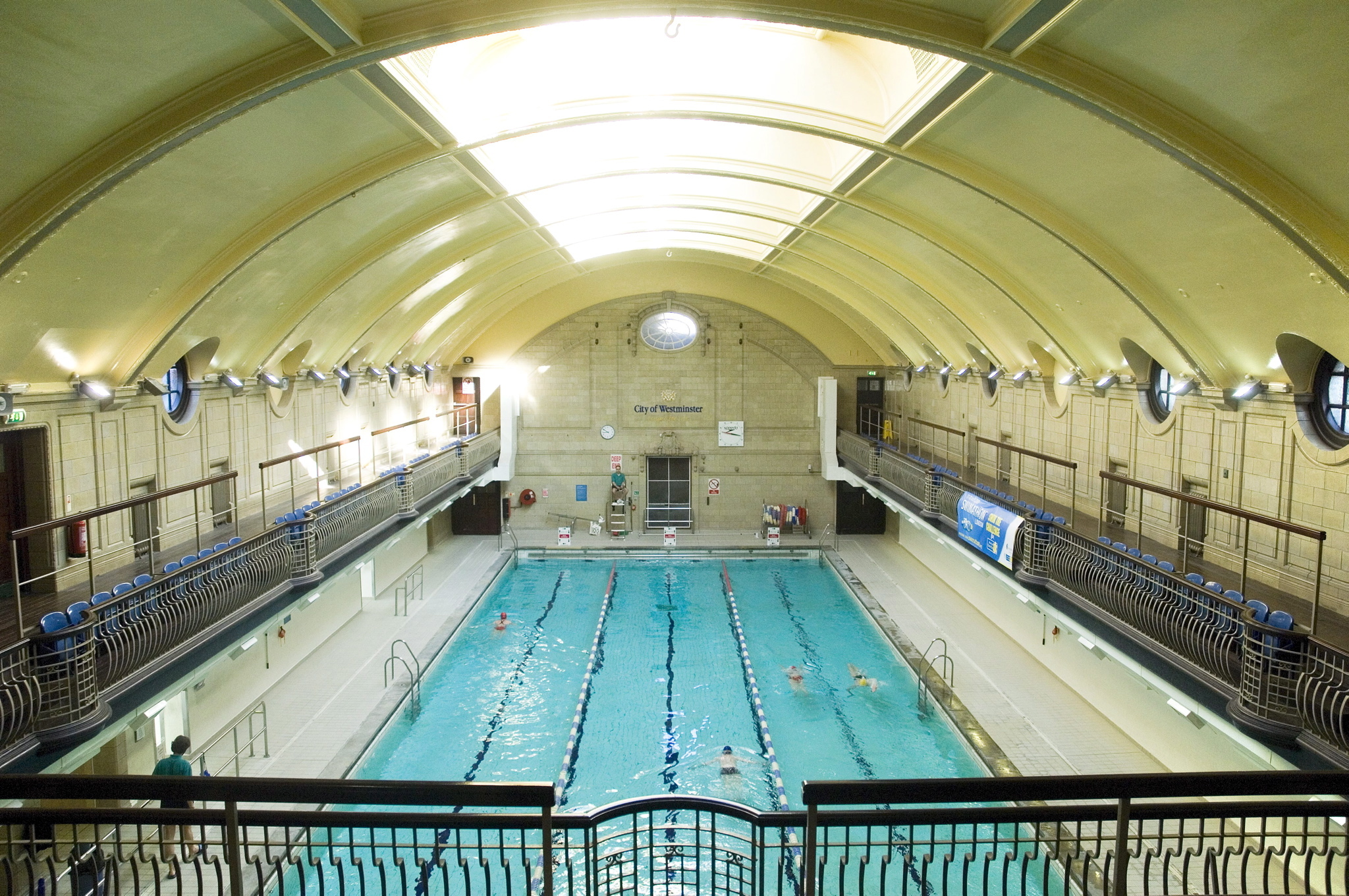 Swimming at Oasis Sports Centre, London