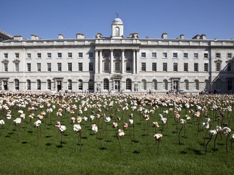 See Somerset House transform into a colourful wonderland