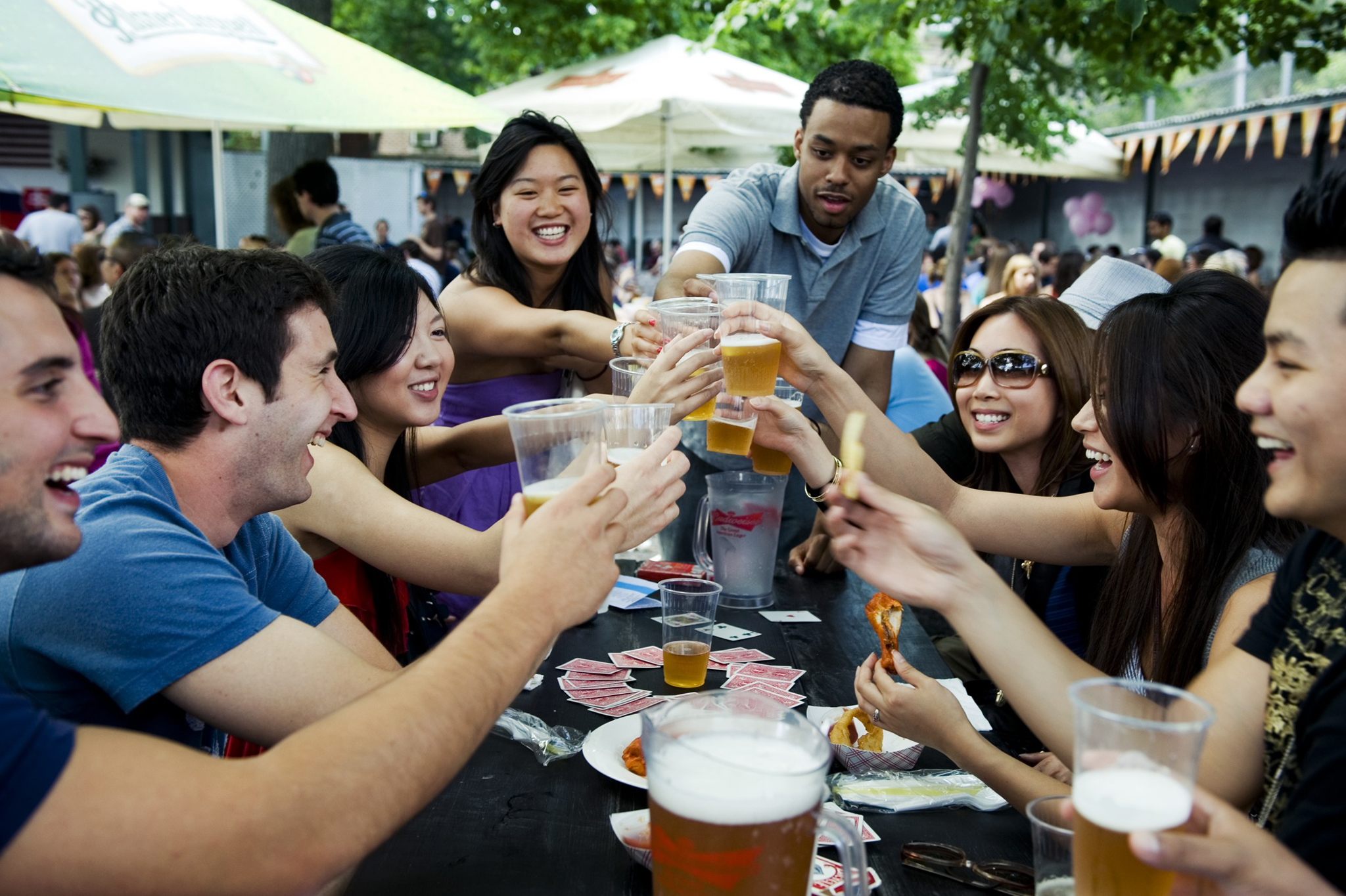 Bohemian Beer Garden Astoria Queens Fasci Garden