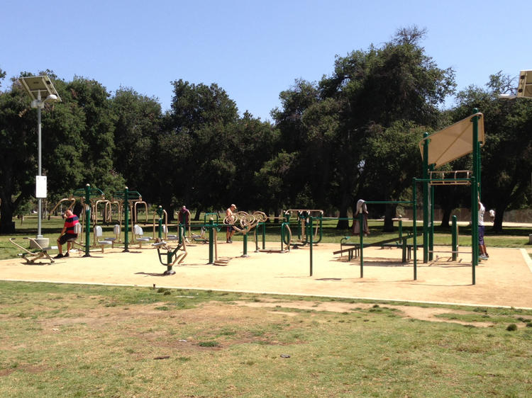 Exercise Park - Los Angeles - Outdoor Gym Jesse Owens Park