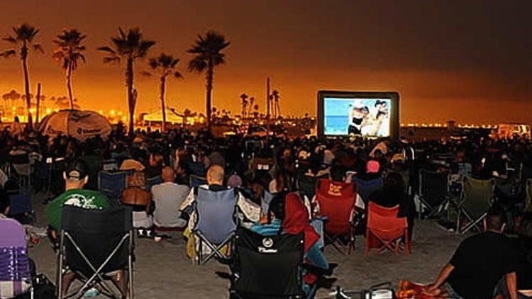 Moonlight Movies on the Beach