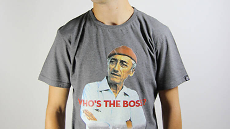 • Un t-shirt "Who's da Boss" chez Qhuit