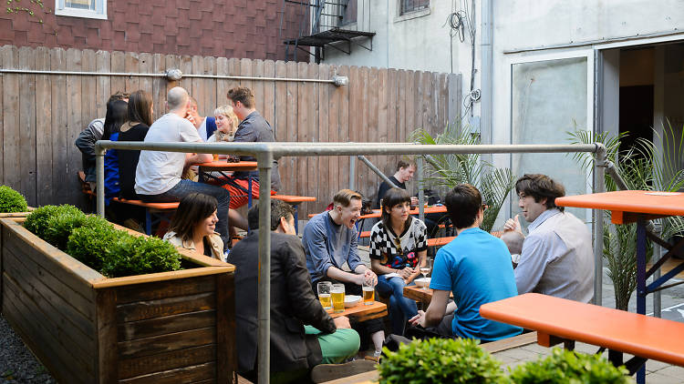 Check out the best beer gardens and beer halls in NYC