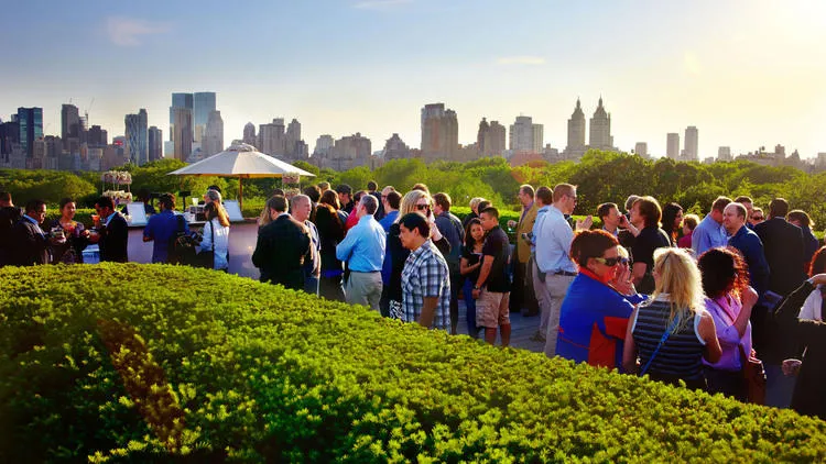 Rooftop bar at the Met