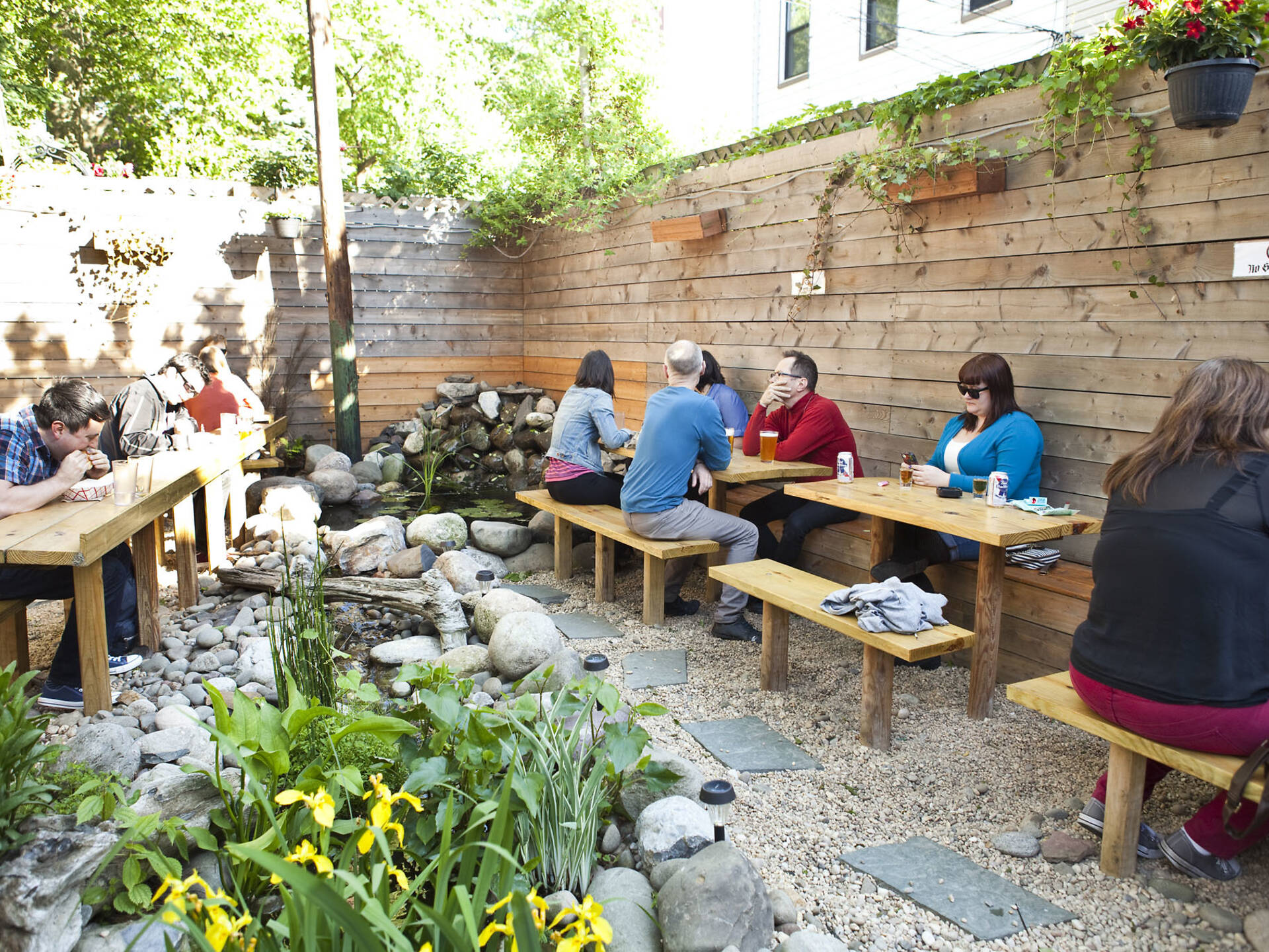 Best outdoor happy hours in NYC for summer drinks