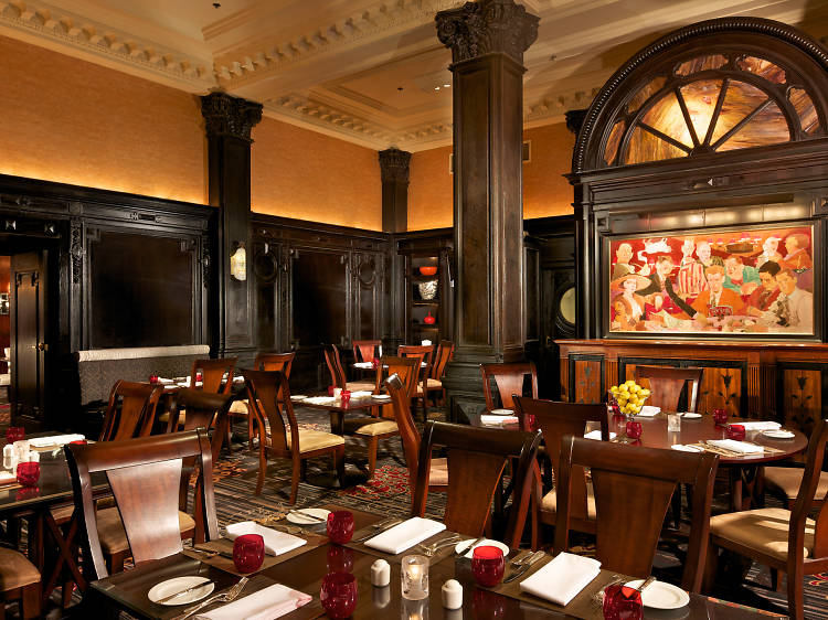 The Round Table Restaurant at the Algonquin Hotel