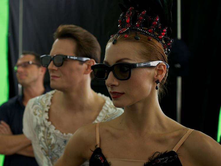 3D swan lake screening, Ekaterina Kondaurova