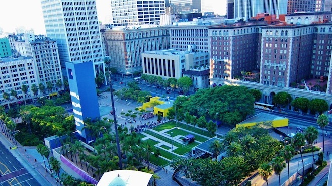 Pershing Square Park | Attractions in Downtown Financial District, Los ...