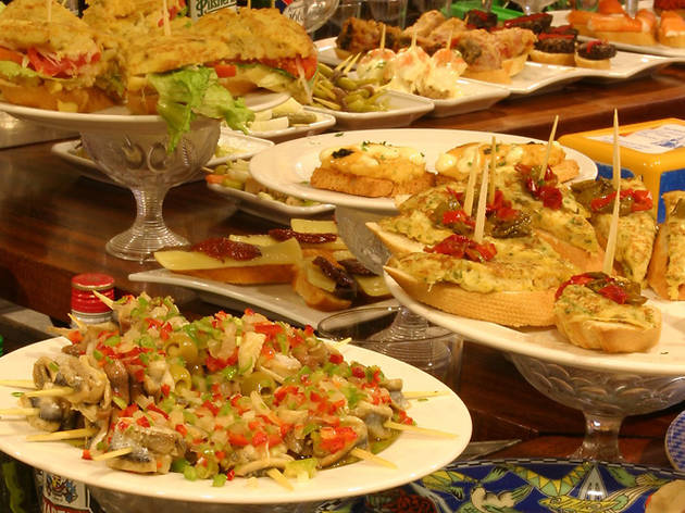 Barra pintxos Donosti Barra pintxos Donosti