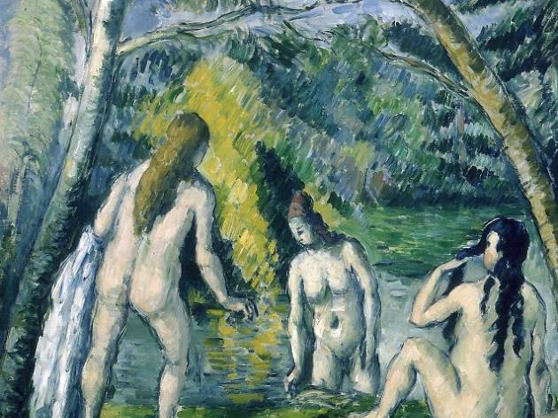 Paul Cézanne, 'Trois baigneuses' Paul Cézanne, 'Trois baigneuses', Petit Palais