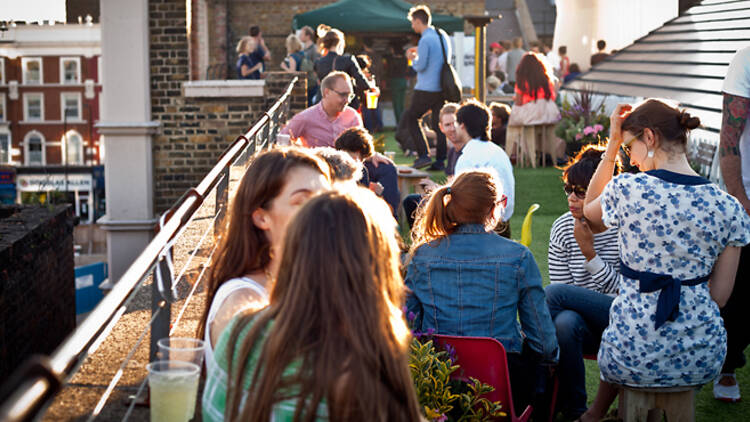 Rooftop parties in London