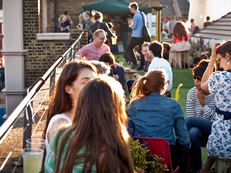 Rooftop parties in London