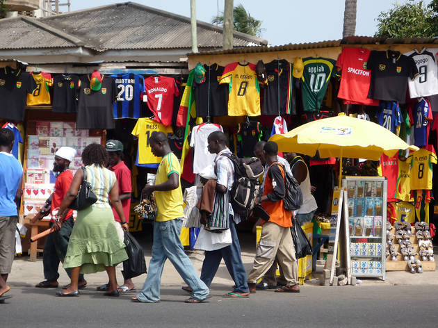 Oxford Street in Osu Oxford Street in Osu, Accra, Ghana
