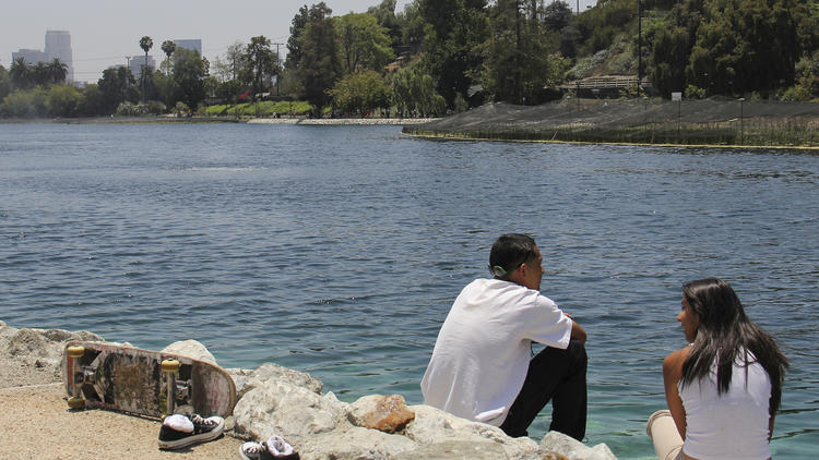 Echo Park Lake  Discover Los Angeles