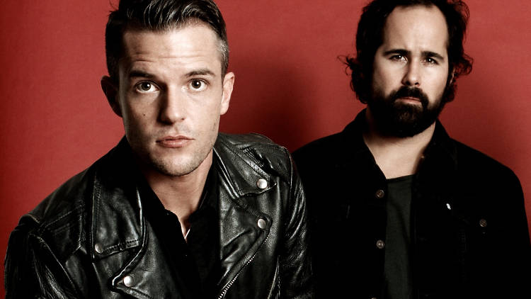 Brandon Flowers and Ronnie Vannucci Jr of The Killers Brandon Flowers and Ronnie Vannucci Jr of The Killers