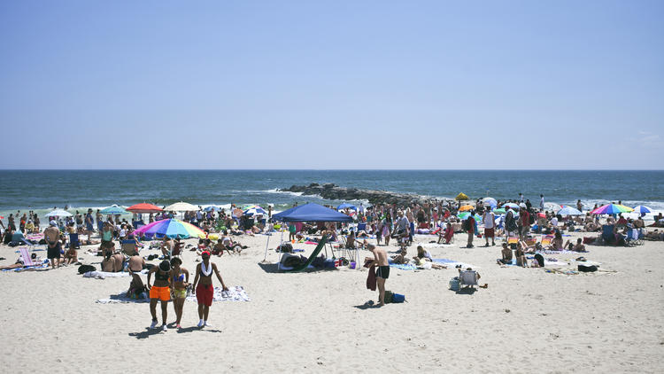 Far Rockaway Beach and Boardwalk