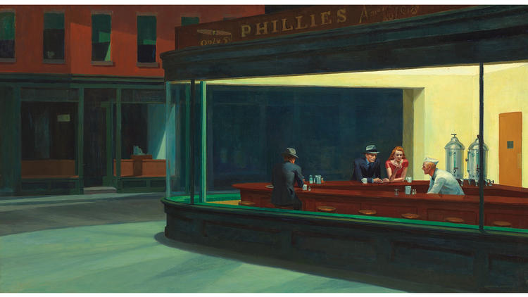 Edward Hopper (1882–1967)
Nighthawks, 1942 Oil on canvas