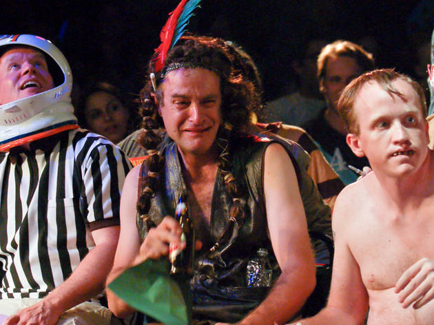 The 16th Annual Del Close Marathon Del Close Marathon 2010: Match Game '76 with (from left) Owen Burke, Matt Besser and Chris Gethard