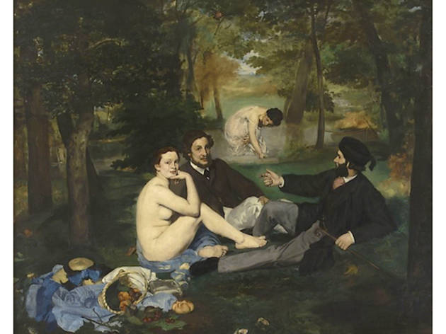 'Le Déjeuner sur l'herbe' d'Edouard Manet 'Le Déjeuner sur l'herbe' d'Edouard Manet