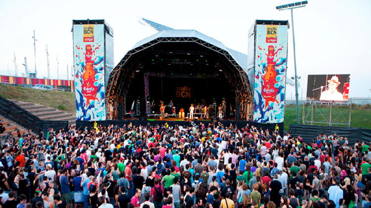 Festivales al lado del mar