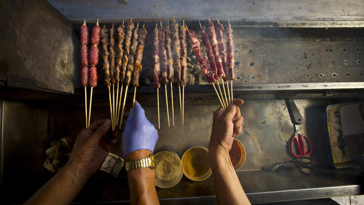 Xinjiang BBQ cart