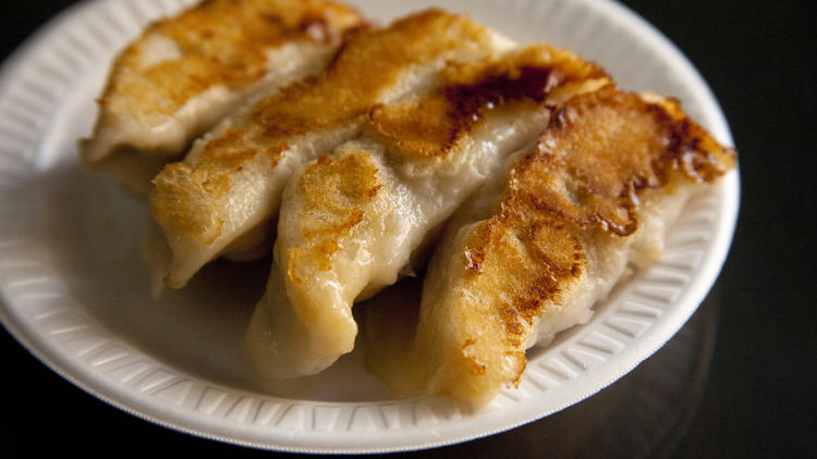 Fried dumplings at Kai Keng Fu Dumpling House