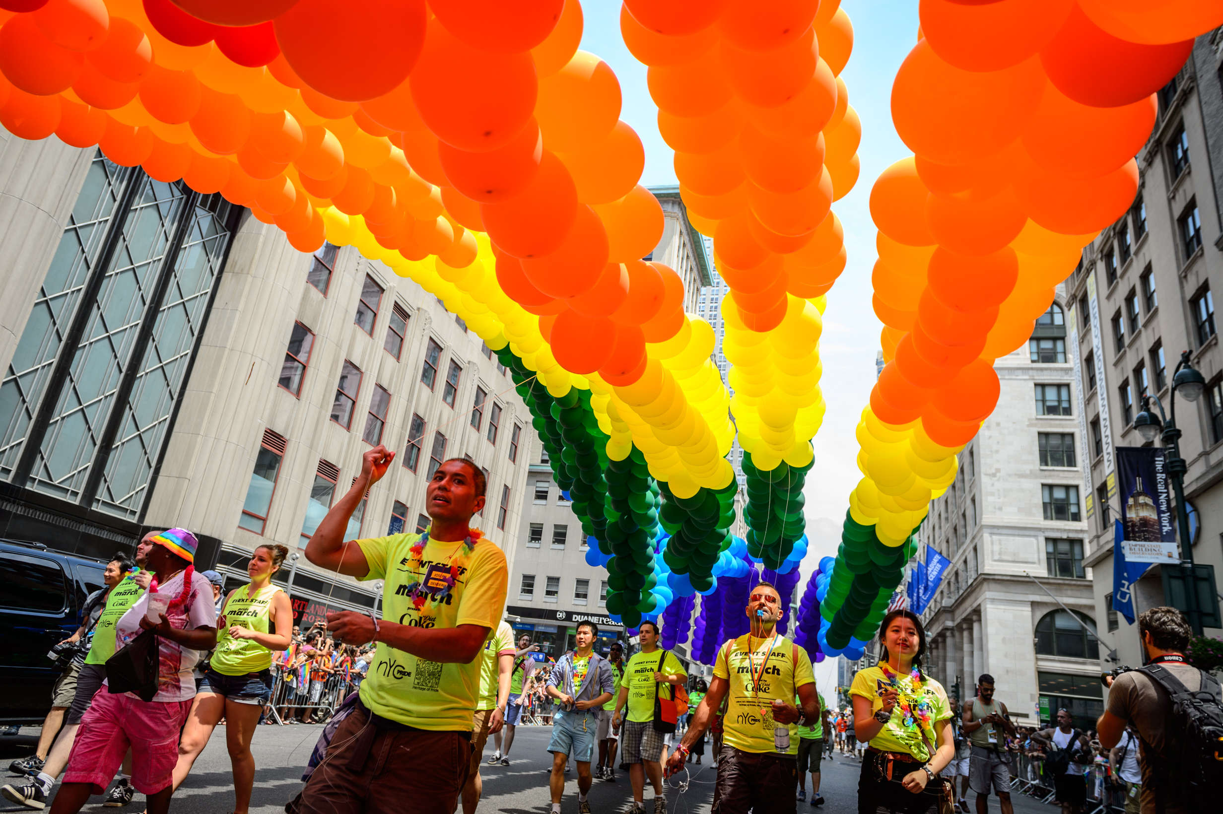 nyc gay pride parade map