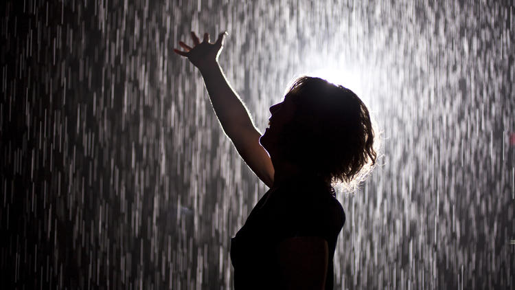 Rain Room by rAndom International at the Museum of Modern Art