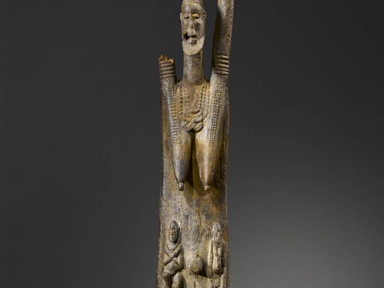 Statue anthropomorphe, Mali, c. Xe siècle / © musée du quai Branly / Photo : Hughes Dubois