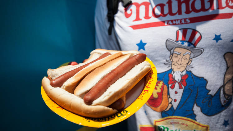 The hot dog wasn't invented by Nathan's