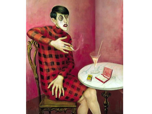 Otto Dix, 'Bildnis der Journalistin Sylvia von Harden', 1926 Otto Dix, 'Bildnis der Journalistin Sylvia von Harden' au Centre Pompidou