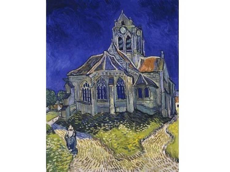 Vincent Van Gogh, 'L'Eglise d'Auvers-sur-Oise, vue du chevet', juin 1890